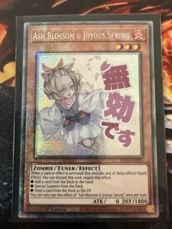 Ash Blossom & Joyous Spring RA05-EN091 Starlight Rare Mint/NM Pack Fresh Yugioh! - Image 3