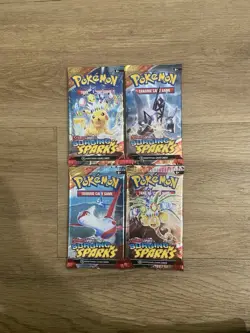 Pokemon Booster Pack - Surging Sparks x4 (Full Set) - Image 1