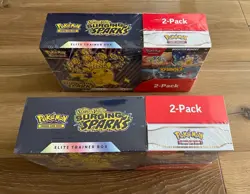 Pokemon Surging Sparks Elite Trainer Box/Booster Bundle Costco 2-Pack (Lot Of 2) - Image 3
