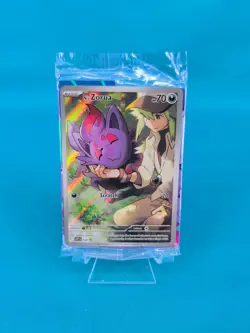 N's Zorua SVP 189 Promo Pokemon Journey Together (Sealed) - Image 1