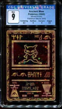 Ancient Mew - CGC 9.5 GEM MINT - Pokemon Movie Promo - PSA - Image 1