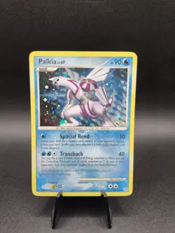 Pokemon Palkia LV.67 Holo 11/130 LP+/NM Diamond and Pearl - Image 1