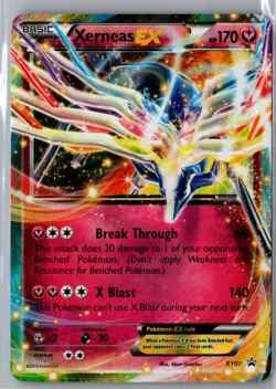 Xerneas EX - XY07 XY07 Holo Promo XY Promo Pokemon Near Mint - Image 1