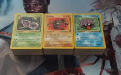 Pokemon Lot of 297, Fossil, Commons & Uncommons, Unlimited - Image 1