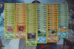 Pokemon Lot of 297, Fossil, Commons & Uncommons, Unlimited - Image 3