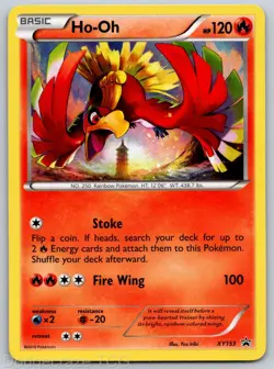 Ho-Oh XY153 Holo Promo XY Promo Pokemon NM - Image 1