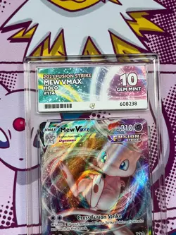 Pokemon TCG - Mew VMAX 114/264 - Fusion Strike - Graded - ACE 10 - Image 2
