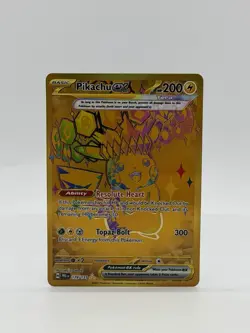 2025 Pokemon TCG Prismatic Evolutions 179/131 Pikachu ex Hyper Rare - Image 1