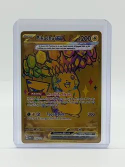 2025 Pokemon TCG Prismatic Evolutions 179/131 Pikachu ex Hyper Rare - Image 3