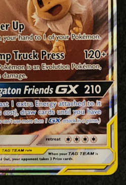 2019 Pokemon Team Up Eevee & Snorlax GX Tag Team #120/181 EX-NM - Image 4