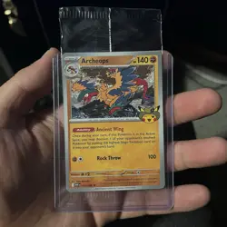 Archeops Pokemon TCG Promo Card Fossil Field Museum Chicago Exclusive - Image 1