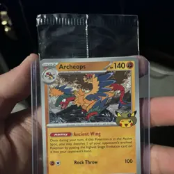 Archeops Pokemon TCG Promo Card Fossil Field Museum Chicago Exclusive - Image 3
