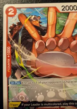 Bartholomew Kuma OP05-011 Common Awakening Of The New Era One Piece Card Game - Image 2