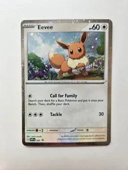 Pokemon TCG Card - Eevee Svp Black Star Promos SVP043 Holo Promo - Image 1
