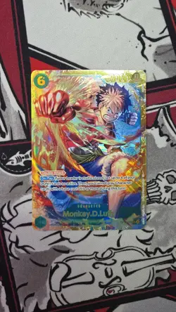 Monkey.D.Luffy OP13-118 SEC Carrying On His Will OnePiece CCG Card NM - Image 1
