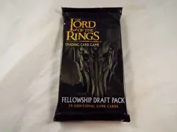 LORD OF THE RINGS TCG FELLOWSHIP DRAFT BOOSTER PACK OF 29 CARDS - Image 1