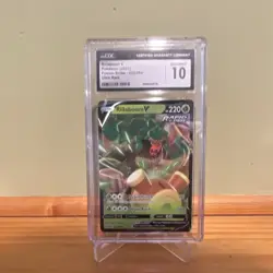 5 Graded Japanese Pokemon TCG Holo Card Lot: Rillaboom V, Raichu, Mudsdale - Image 1
