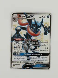 Greninja GX SV56/SV94 Hidden Fates Shiny Vault Full Art Pokemon Card NM - Image 1