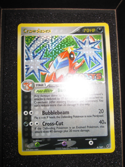 POKEMON EX DEOXYS CRAWDAUNT 6/107 REVERSE + RARE HOLOFOIL DUAL OFFER (2 CARDS) - Image 3