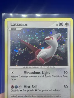 💥 Pokemon Latias Pop Series 7 3/17 Ultra Rare Holo Card - 2008 EX TCG - Image 3