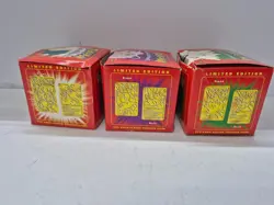 Pokemon 23K Gold Plated Trading Cards Lot of 3 With Ball 1999 Burger King - Image 5