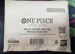 One Piece Card Game Royal Blood Release Event Kit Op10 - Image 1