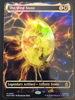 The Mind Stone (Foil) Marvel Super Heroes 385 Playtest Card - Image 1