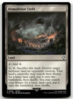 Demolition Field 385 MTG Commander: FINAL FANTASY U NM - Image 1