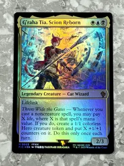 G'raha Tia, Scion Reborn #3 FOIL MTG Final Fantasy FIC NM X1 - Image 1