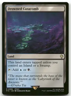 Drowned Catacomb 388 MTG Commander: FINAL FANTASY R NM - Image 1