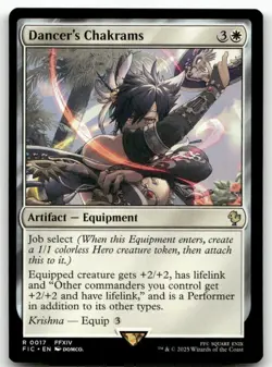 Dancer's Chakrams 17 MTG Commander: FINAL FANTASY R NM - Image 1