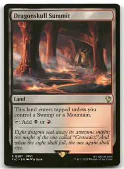 Dragonskull Summit 387 MTG Commander: FINAL FANTASY R NM - Image 1