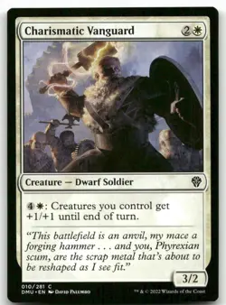 Charismatic Vanguard #10 MTG Dominaria United NM X1 - Image 1