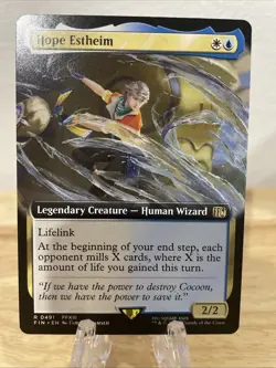 MTG Hope Estheim Extended Art Regular #0491 Final Fantasy Rare NM/M - Image 1