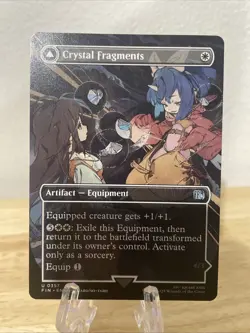 MTG Crystal Fragments / Summon: Alexander Borderless Regular #0357 FIN U NM/M - Image 1