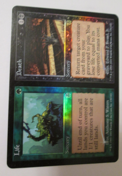 Life Death Apocalypse Foil Magic the Gathering MtG LP - Image 1