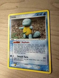 Pokemon DITTO 40/113 Squirtle (2005 Delta Species) LP/NM Yuka Morii - Image 2
