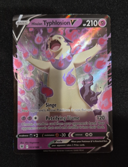 Pokemon Astral Radiance Ultra Rare Hisuian Typhlosion V 053/189 - NM - Image 1