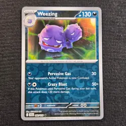 Pokemon Journey Together Weezing 092 Reverse Holo Near Mint - Image 1
