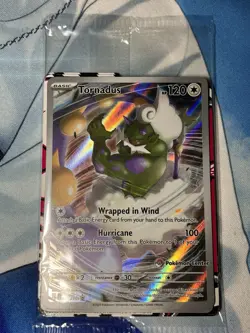 Tornadus Black Star Promo 210 Pokemon Center Stamp Sealed - Image 1