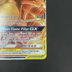 Charizard & Braixen GX -22/236 Ultra Rare - Cosmic Eclipse Pokemon Sun & Moon - Image 4