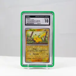 Pokemon Pikachu Reverse Holo #25 Pokemon 151 Costco Ex Promo CGC 10 Gem Mint - Image 1