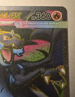 Pokemon TCG Phantasmal Flames 109/094 Mega Charizard X ex Ultra Rare - Image 3