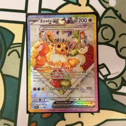 Pokemon Eevee ex PROMO #174 Prismatic evolutions Holo English Basic HP 200 - Image 1