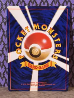 Pokemon TCG Hitmonlee 106 Base Set Holo Rare Japanese 1996 Vintage - Image 2