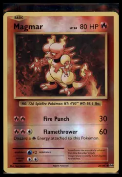 Pokemon - Magmar Expansion Pack # - Reverse Holo NM - Image 1