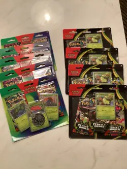 Pokemon TCG 2 Perfect Order 3-pack blister qty(9) Sealed & New - Image 1