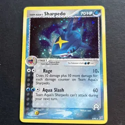 Pokemon TCG Sharpedo 5/95 Holo EX Team Magma vs Aqua 2004 Rare LP / NM - Image 3