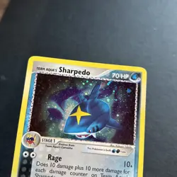 Pokemon TCG Sharpedo 5/95 Holo EX Team Magma vs Aqua 2004 Rare LP / NM - Image 4