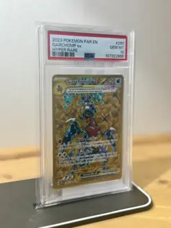 Pokemon TCG - SV Paradox Rift Garchomp ex Gold Hyper Rare 260/182 PSA 10 - Image 2
